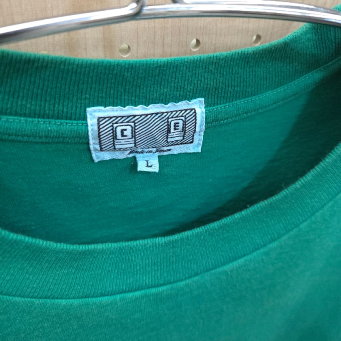 [CAVEMPT] Overdye Outline T-Shirt Green 상품이미지8