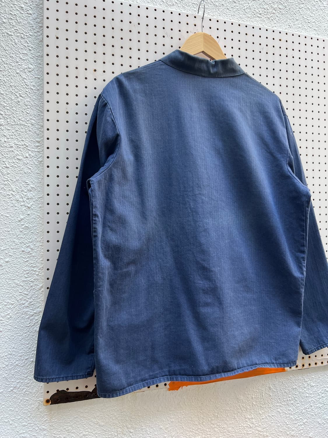 OLD VINTAGE FADED HBT FRENCH 헤링본프렌치워크자켓 상품이미지8