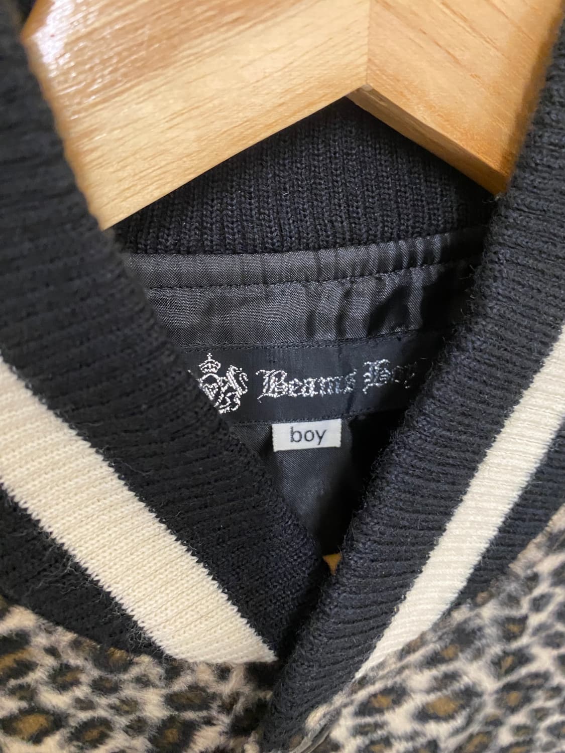 BEAMS BOY leopard velvet jacket 빔즈보이 호피 상품이미지7