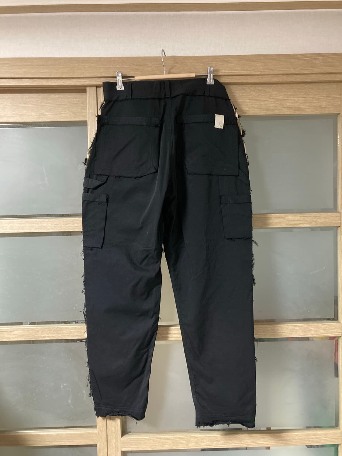 N.HOLLYWOOD 블랙 카펜터팬츠 상품이미지2