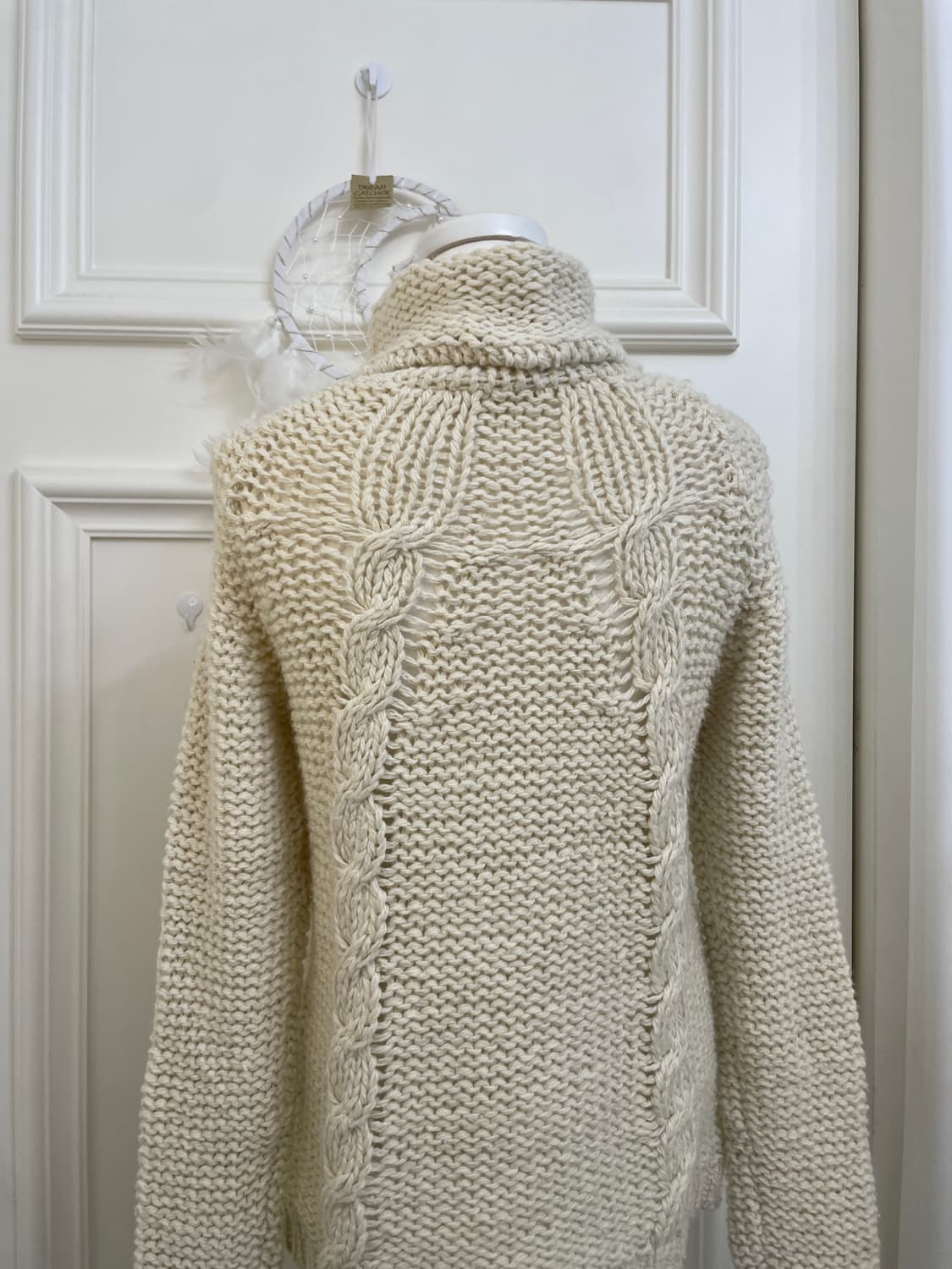ivory twist turtle-neck sweater top 상품이미지4