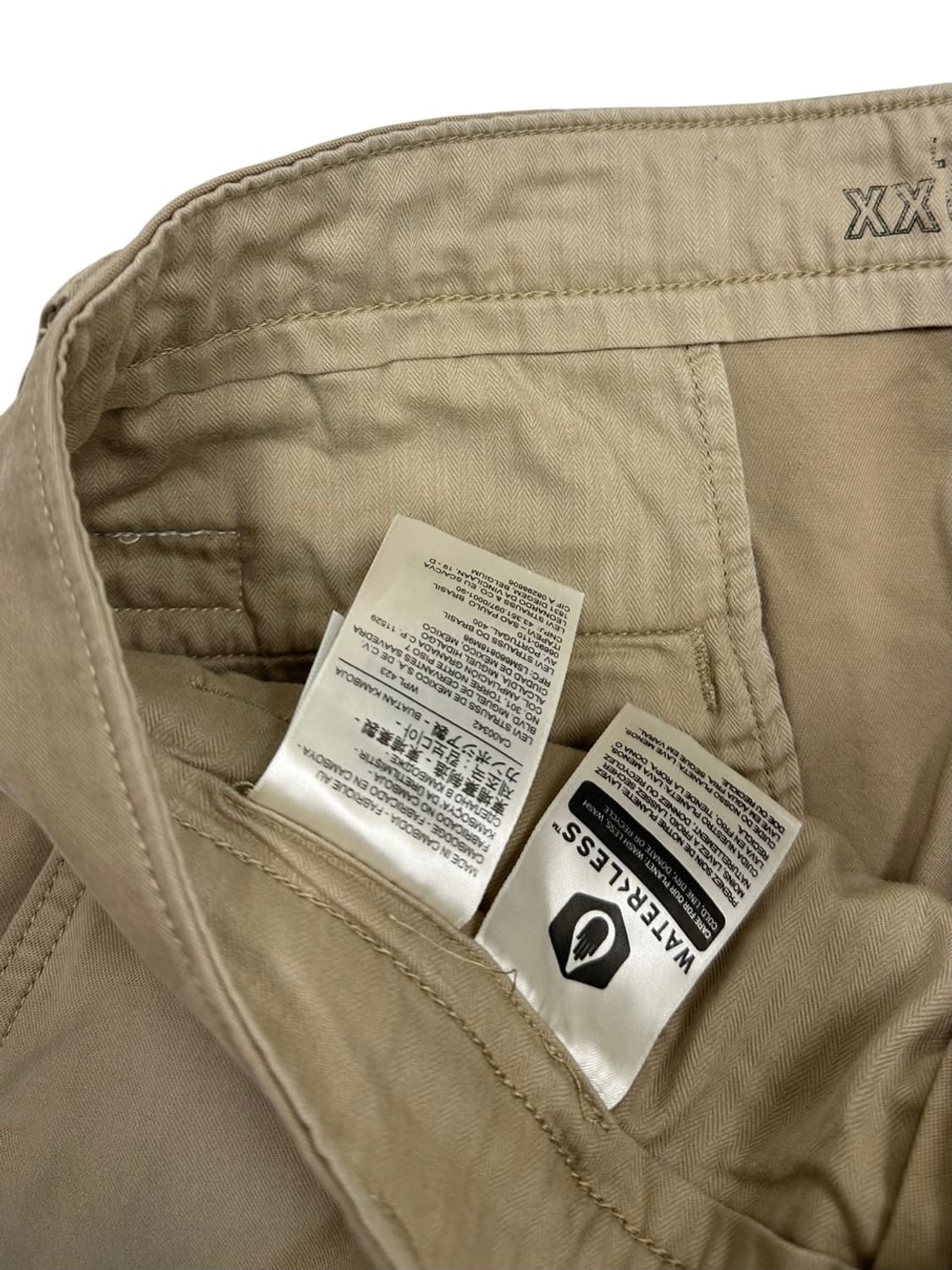 리바이스 루즈핏 면바지 베이지  (32) 상품이미지5