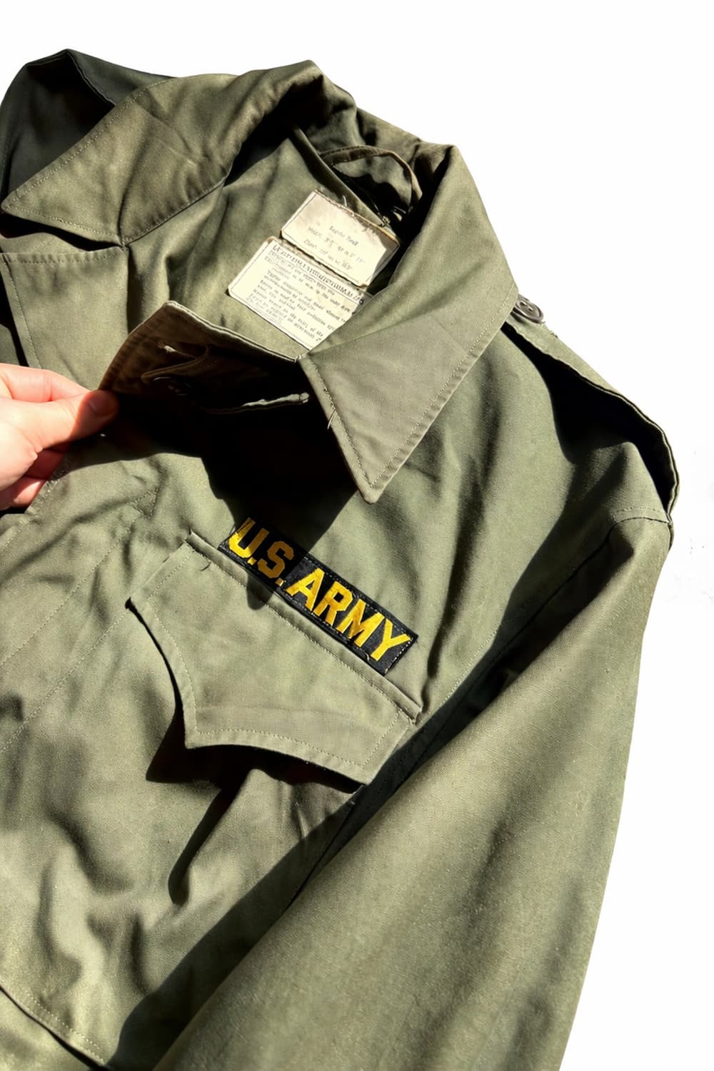 50s 미군 M-50 필드 자켓 S-R 데드스탁 상품이미지3