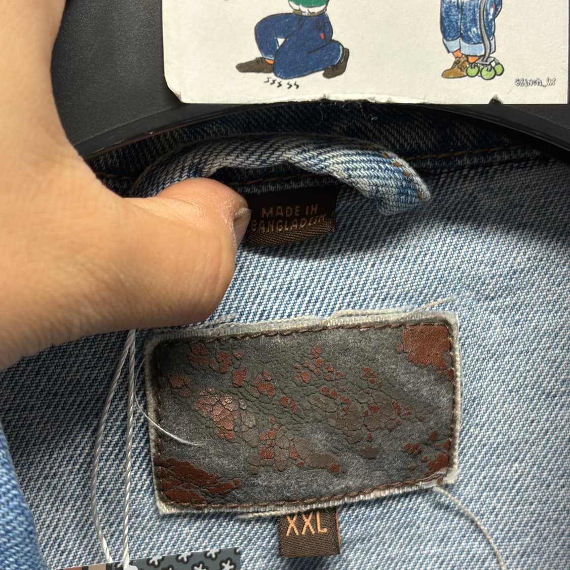 Lee 트러커 컷오프 상품이미지5