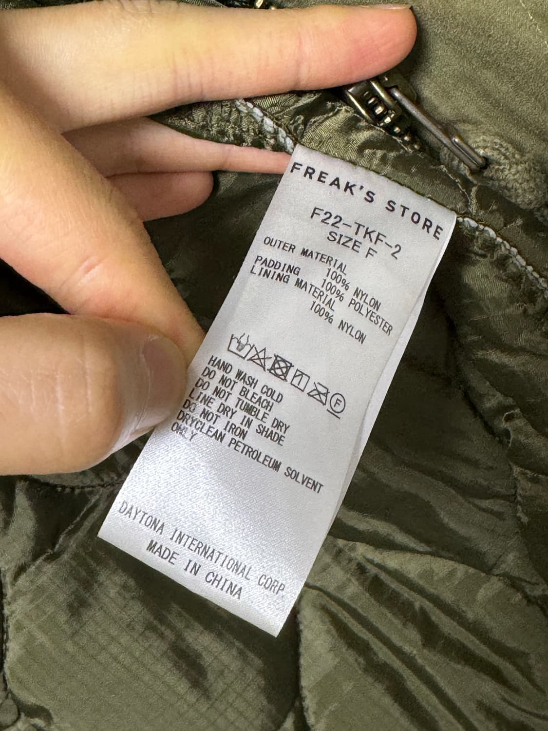 프릭스스토어 m65 피쉬테일파카 상품이미지4