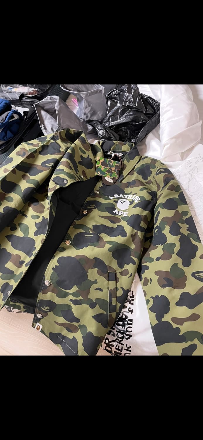 베이프 카모 코치 자켓 상품이미지1