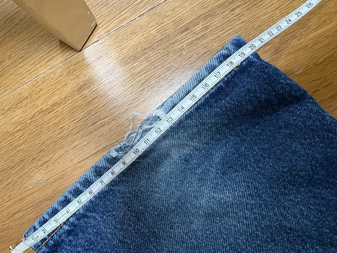 리바이스 550 진청 w36 l32 상품이미지7