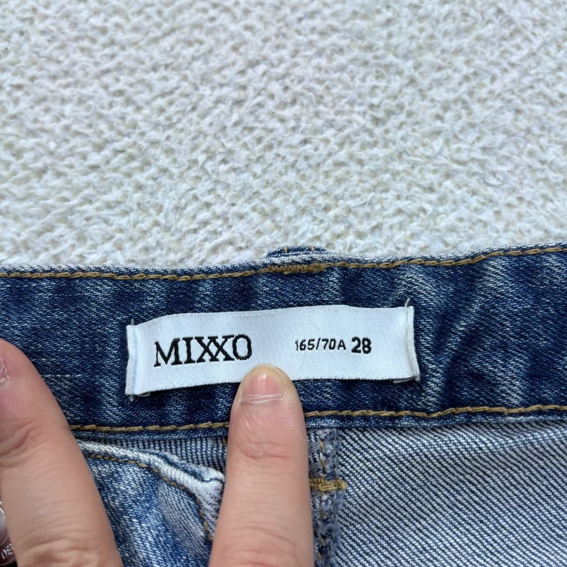 28 미쏘 핏텐셜 데님 부츠컷 팬츠 0424E 상품이미지4