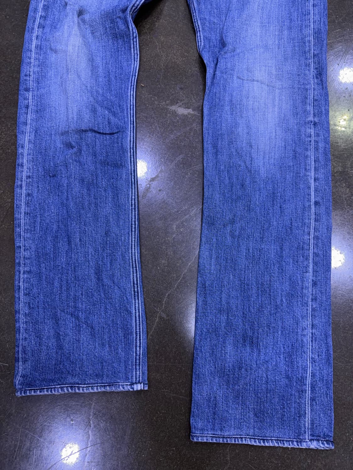 엠포리오 아르마니 빈티지 워싱 슬림핏 데님팬츠 34 상품이미지6