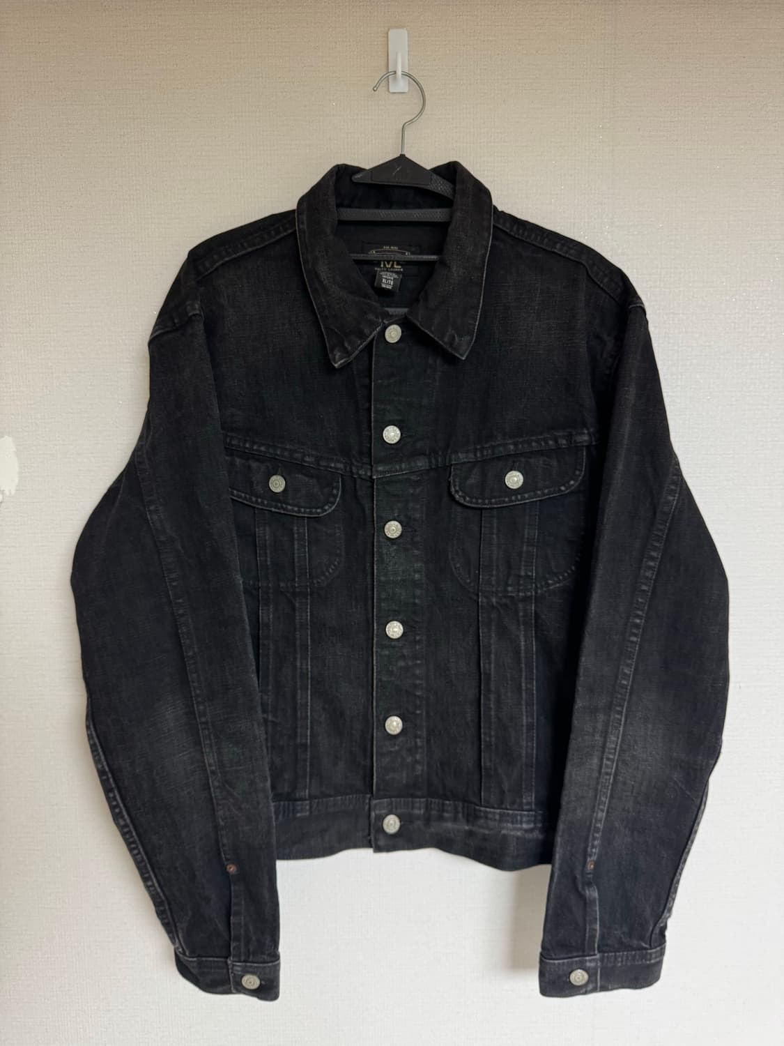 XL 더블알엘 lot271 데님 자켓 블랙 USA메이드 상품이미지1