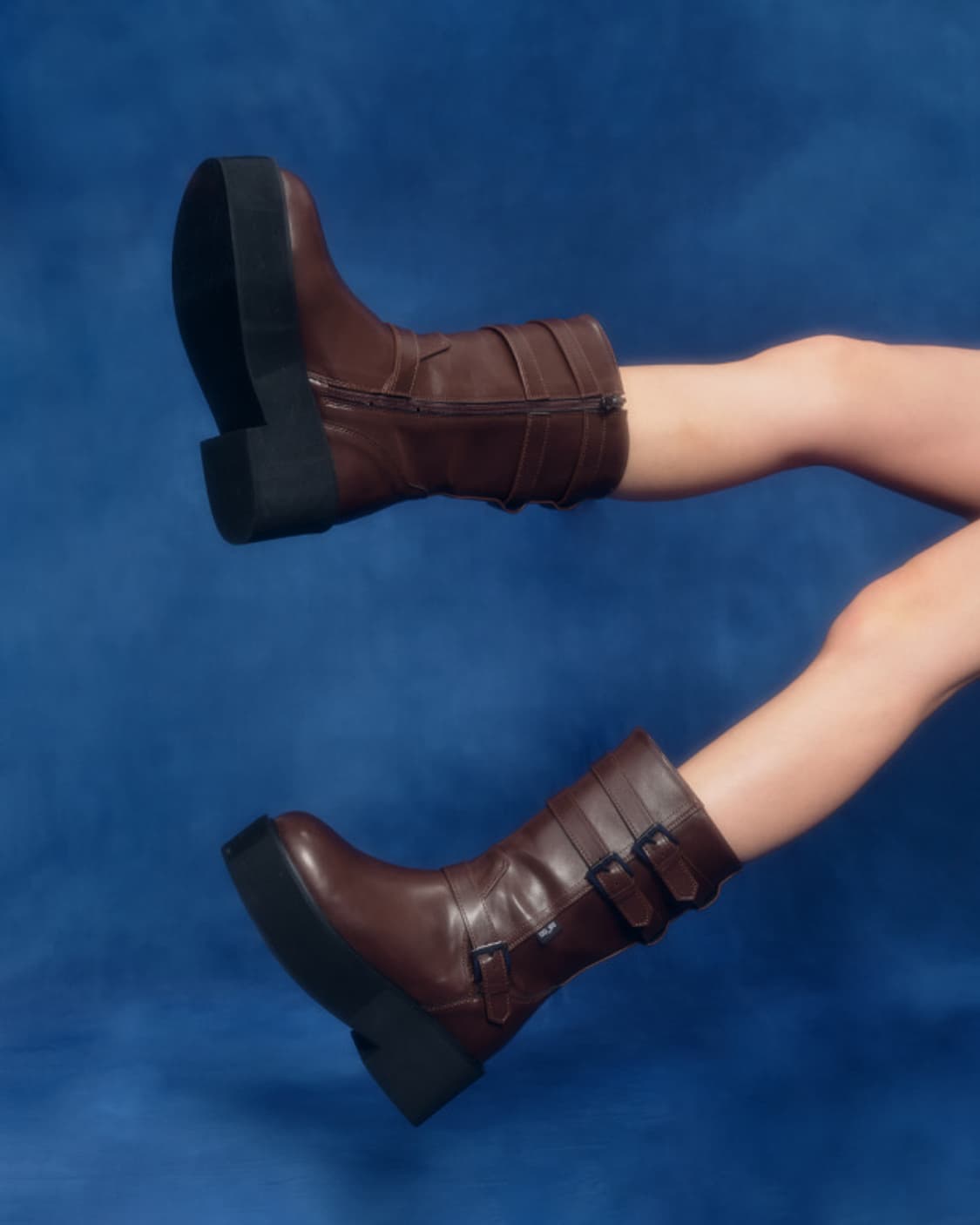 애즈온 마야 미디 버클 부츠 상품이미지1