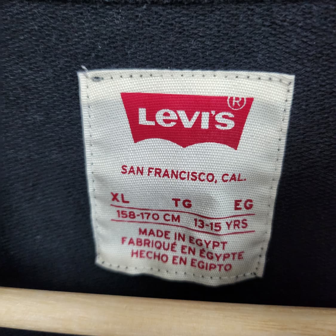 [M] 리바이스 빅 로고 맨투맨 네이비 상품이미지3