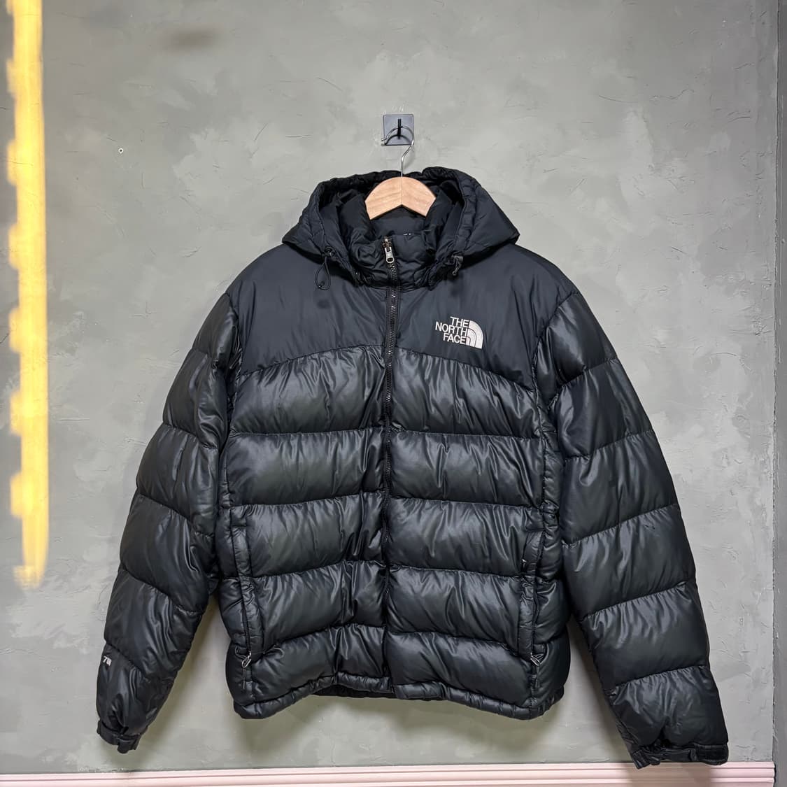 노스페이스 700 눕시 구스다운 패딩 검정 상품이미지1