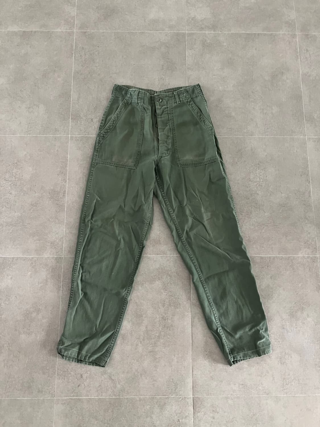 70s us army og107 퍼티그팬츠 상품이미지1