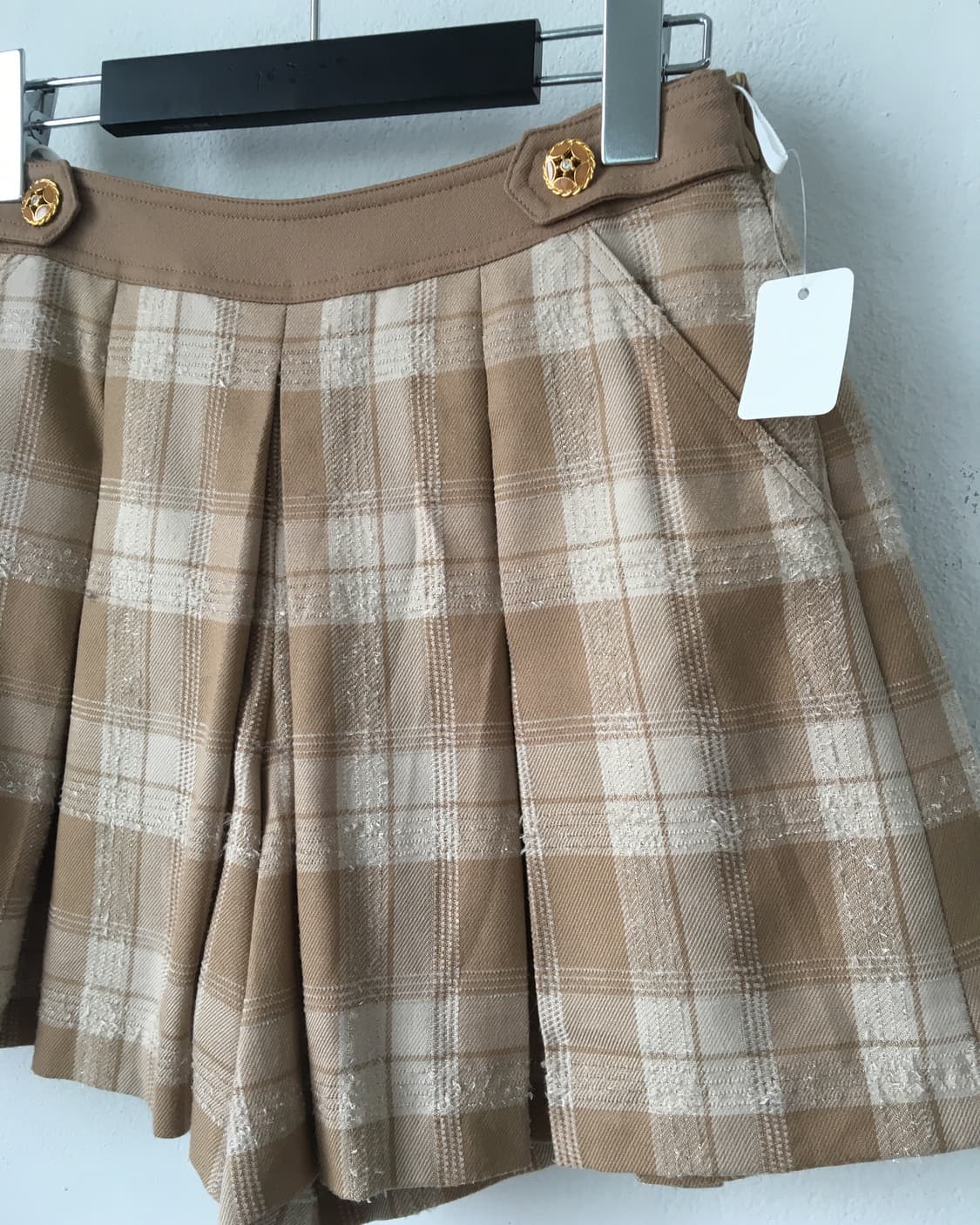 Check pattern short 상품이미지5