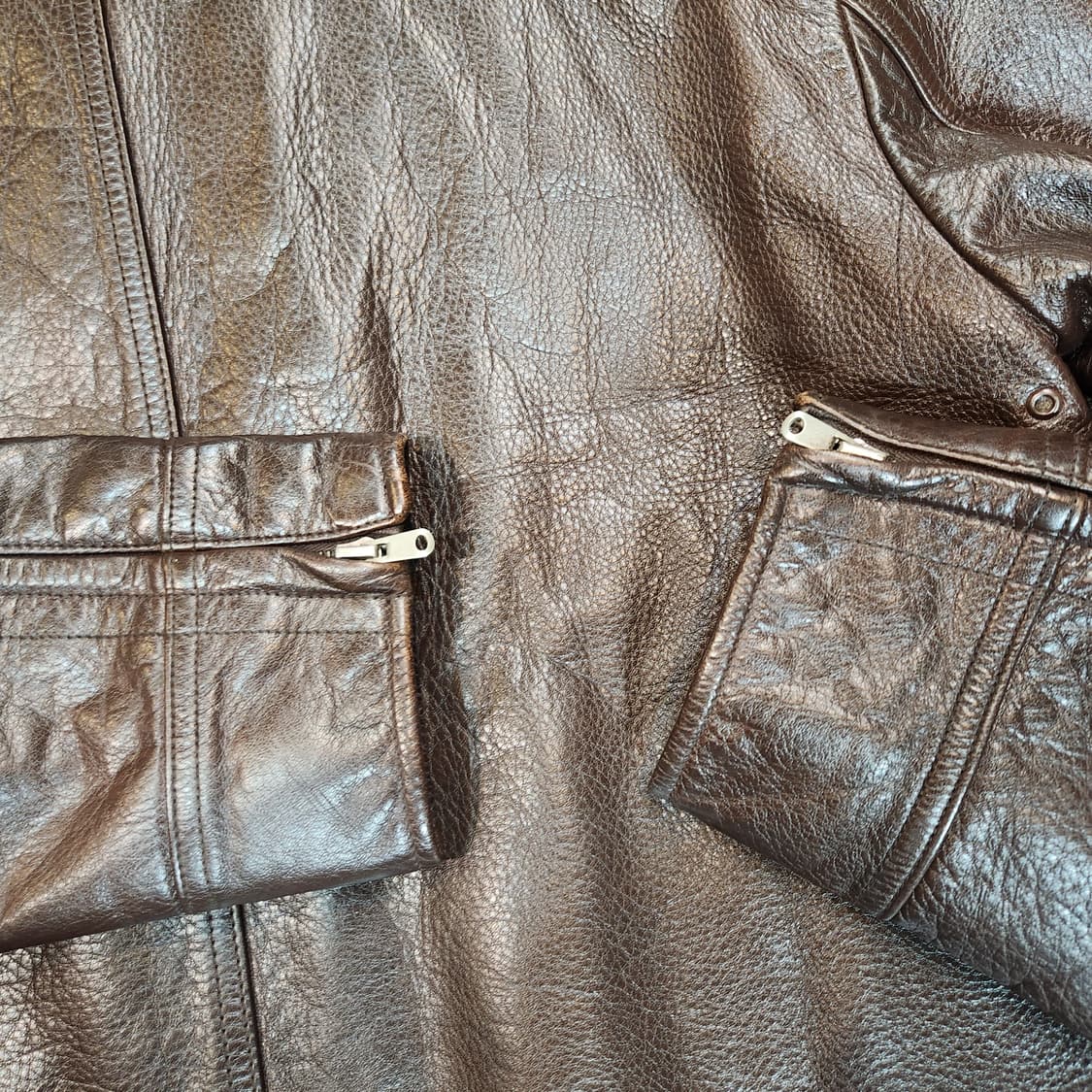 Coach 올드 코치 헤비 소가죽 스포츠 자켓 95~100 상품이미지9