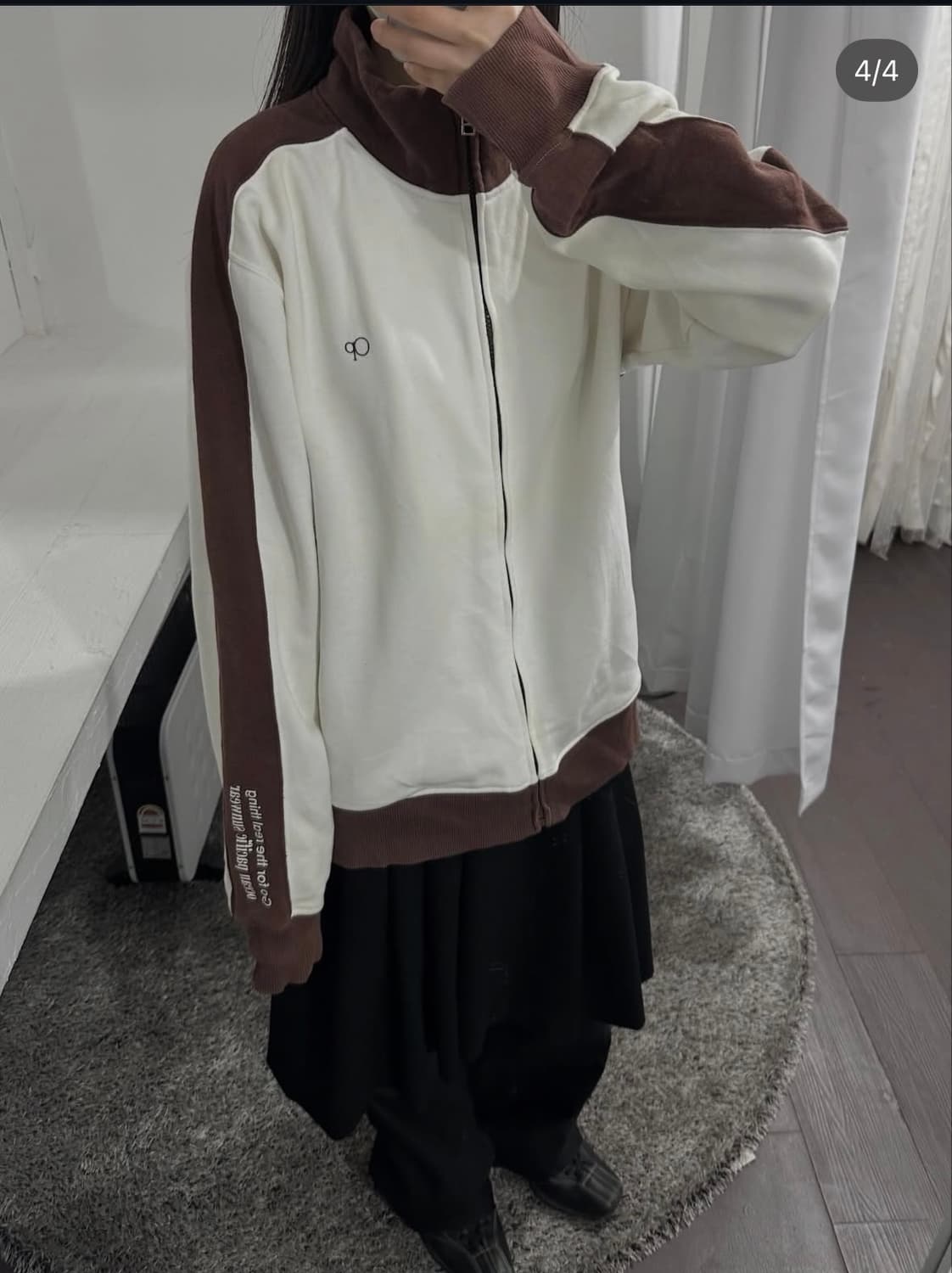 ocean pacific white&brown jersey 상품이미지3