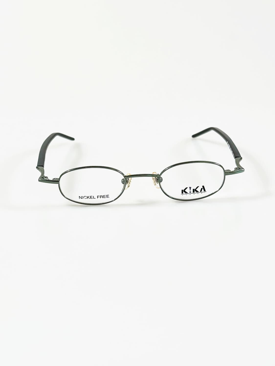 90s KIKA 슬림 오벌 메탈 프레임 빈티지 안경 상품이미지2