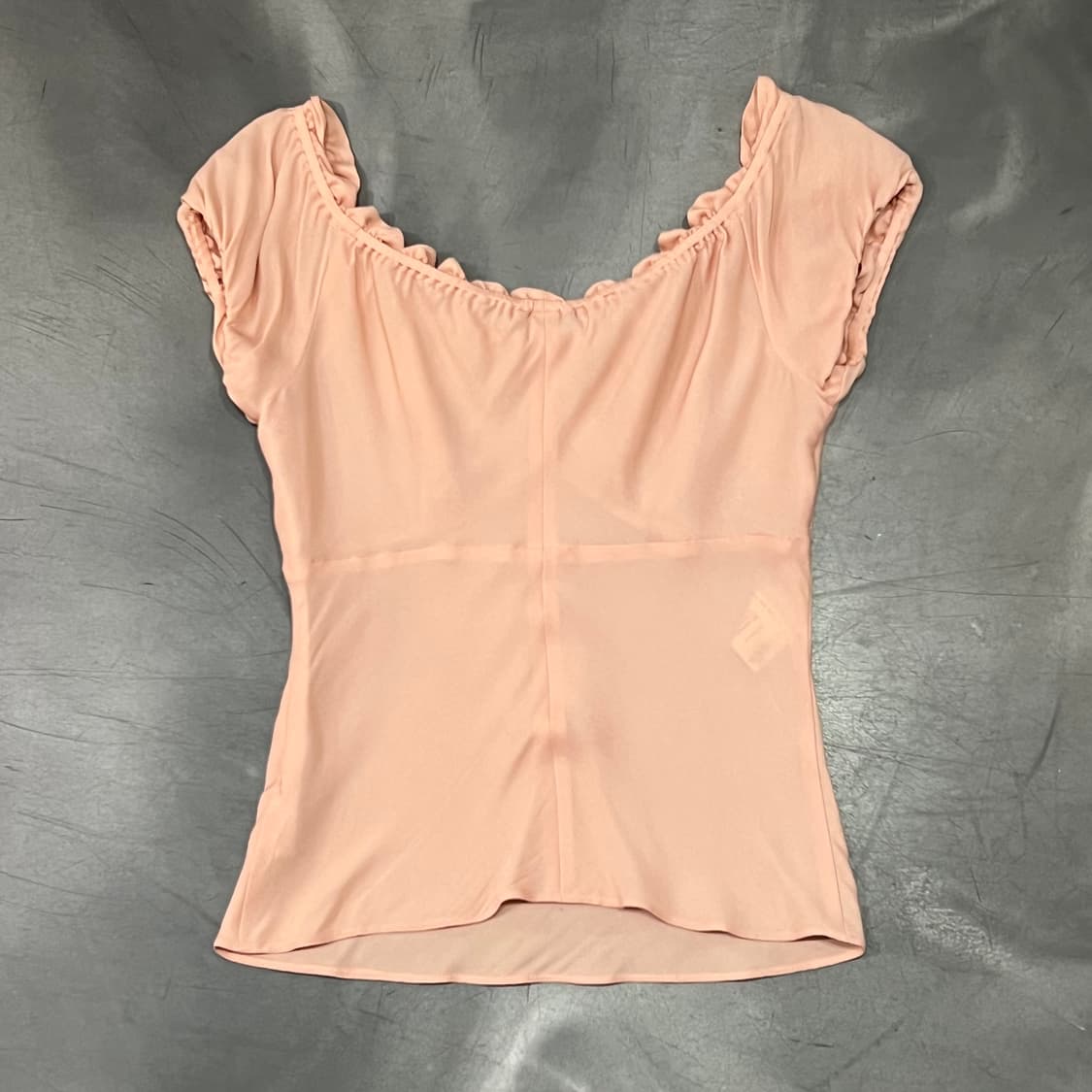  엠포리오 아르마니 셔링 하프 블라우스 y16194 상품이미지2