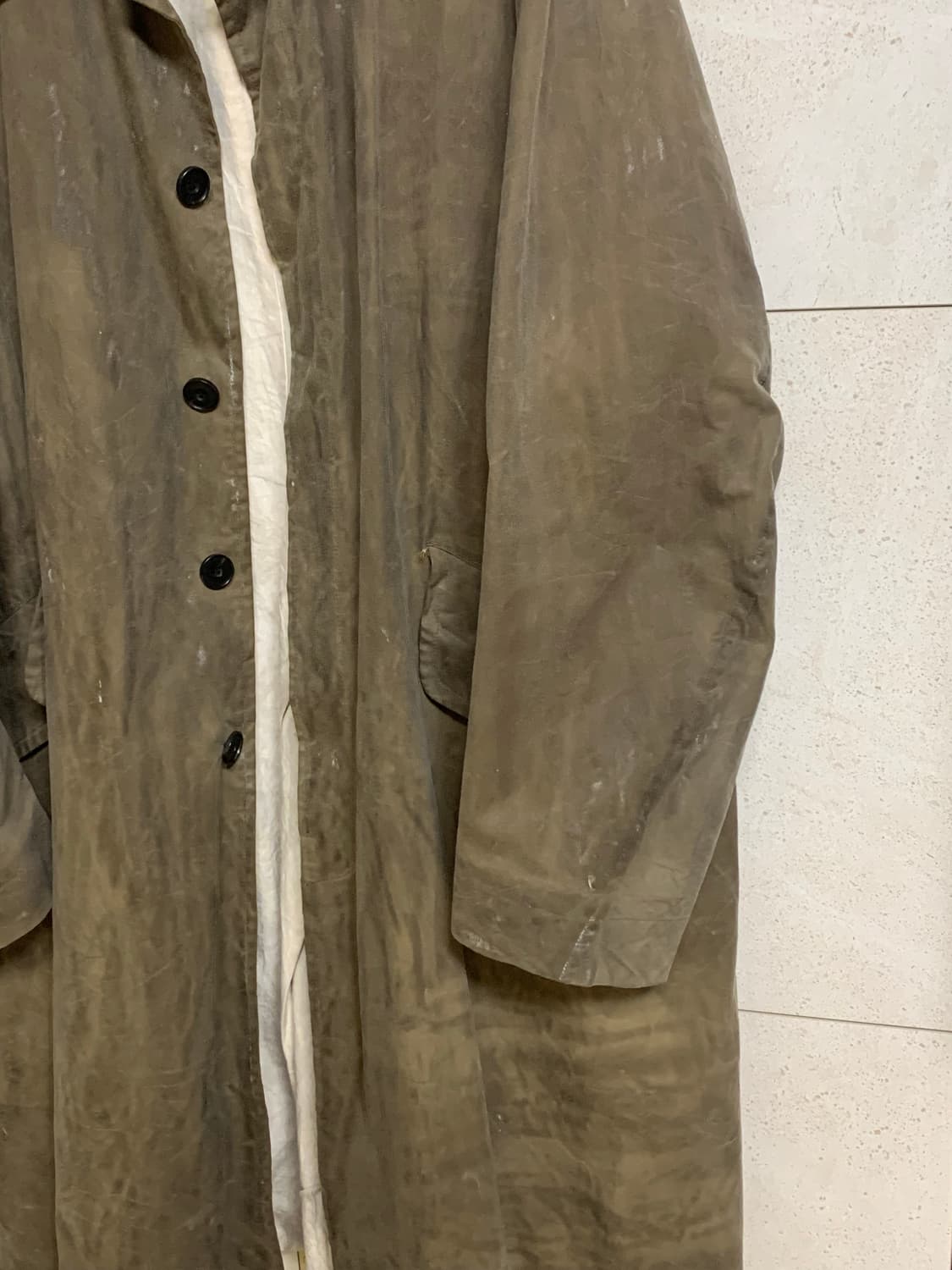 Lcbx Waxed Mac Coat OS  상품이미지4