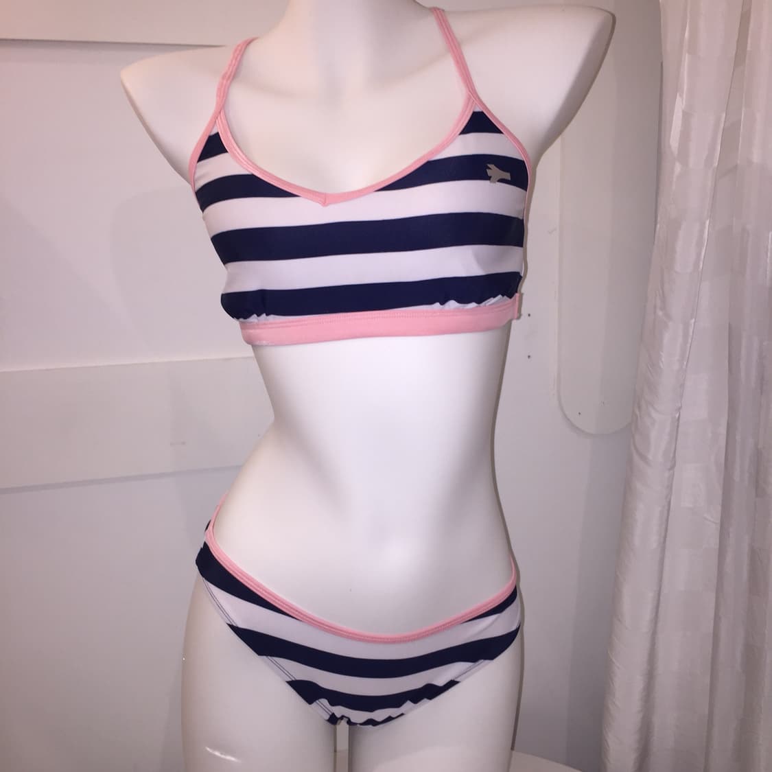 Speedo 스피도 갸루 마린 스트라이프 비키니 상품이미지1