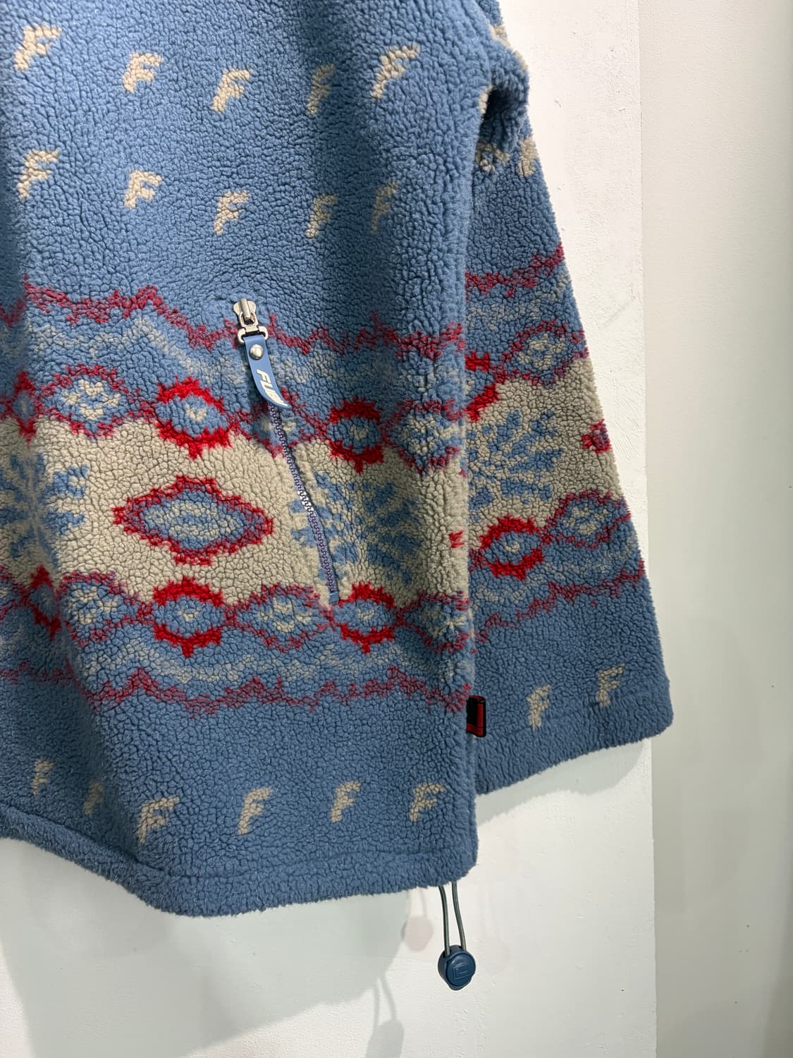 FUBU 후부 노르딕 패턴 플리스 후리스 105 상품이미지4