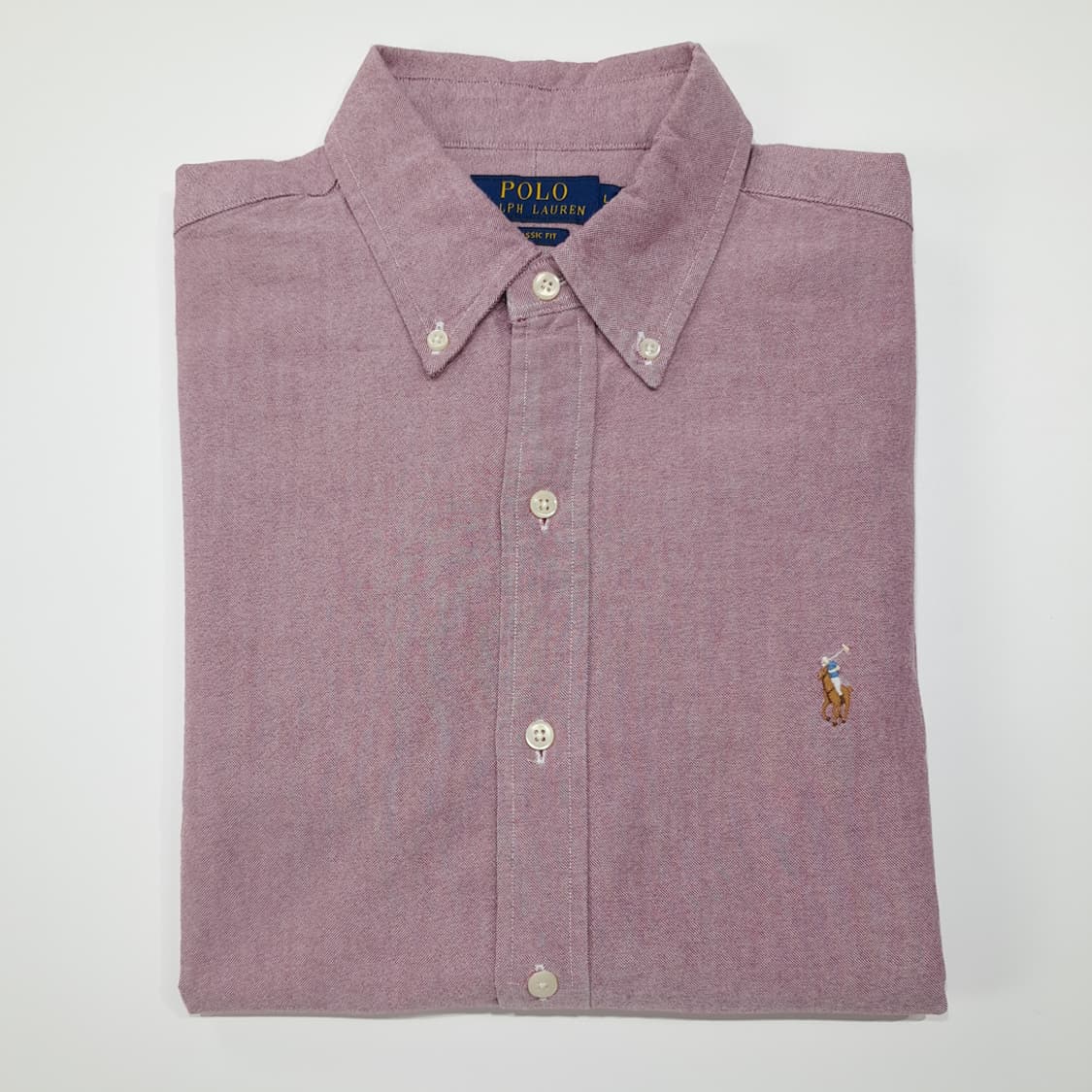 CL674 L 폴로 멀티포니 QR 옥스포드 더스티핑크 셔츠 남방 상품이미지9