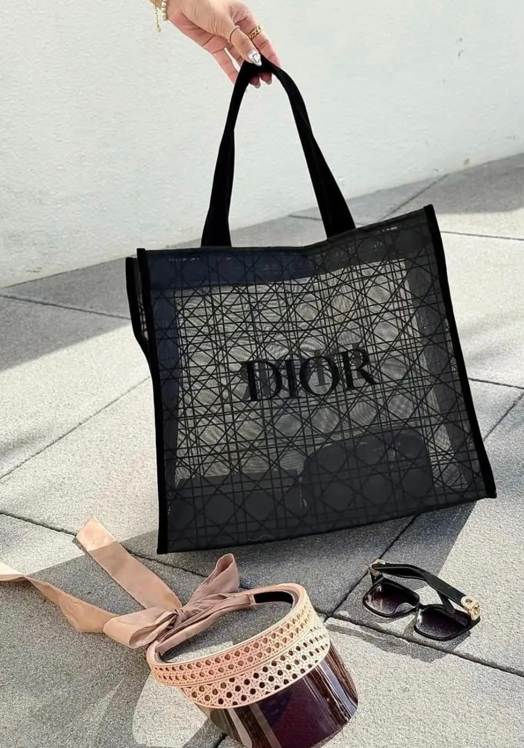 디올 뷰티 까나쥬 메쉬 에코백  상품이미지2