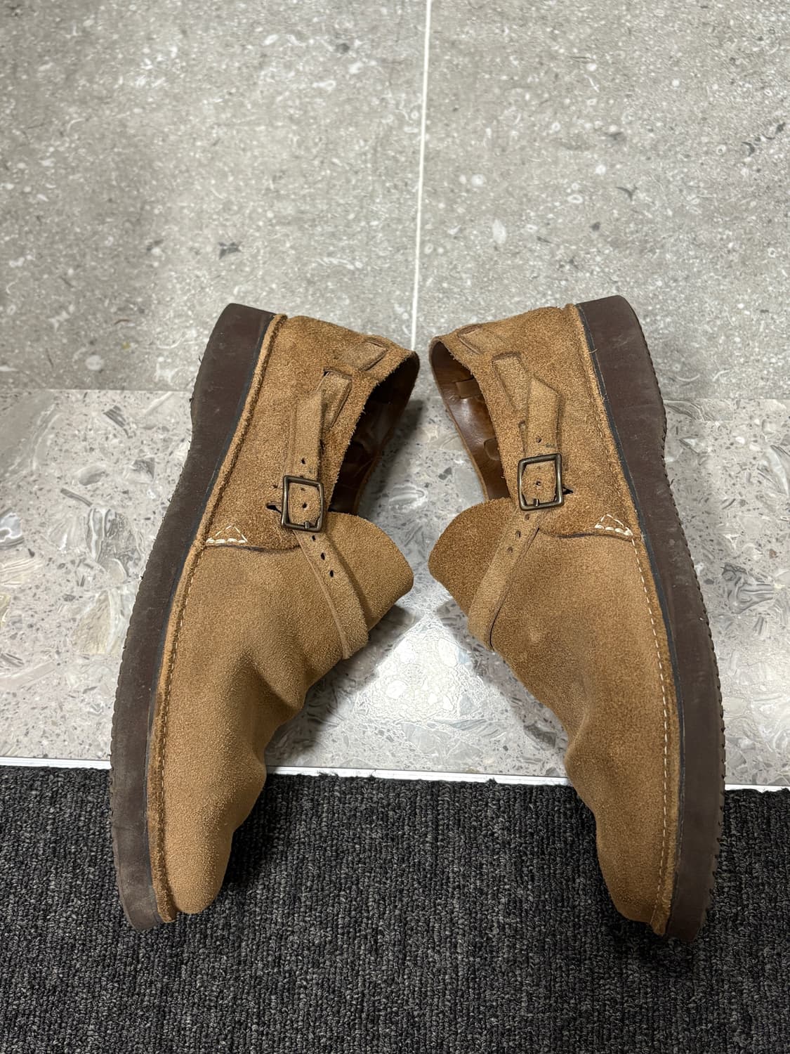 오로라슈즈 러프아웃 카멜베이지 9D 상품이미지4