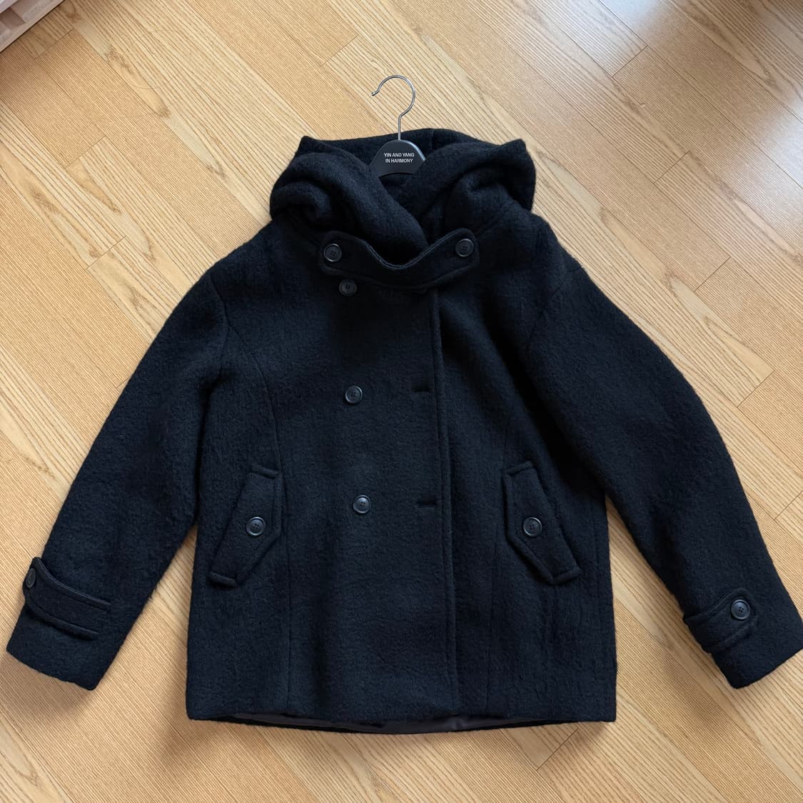 인앤양인하모니 미야 코트 블랙 (리뉴얼전) 상품이미지2