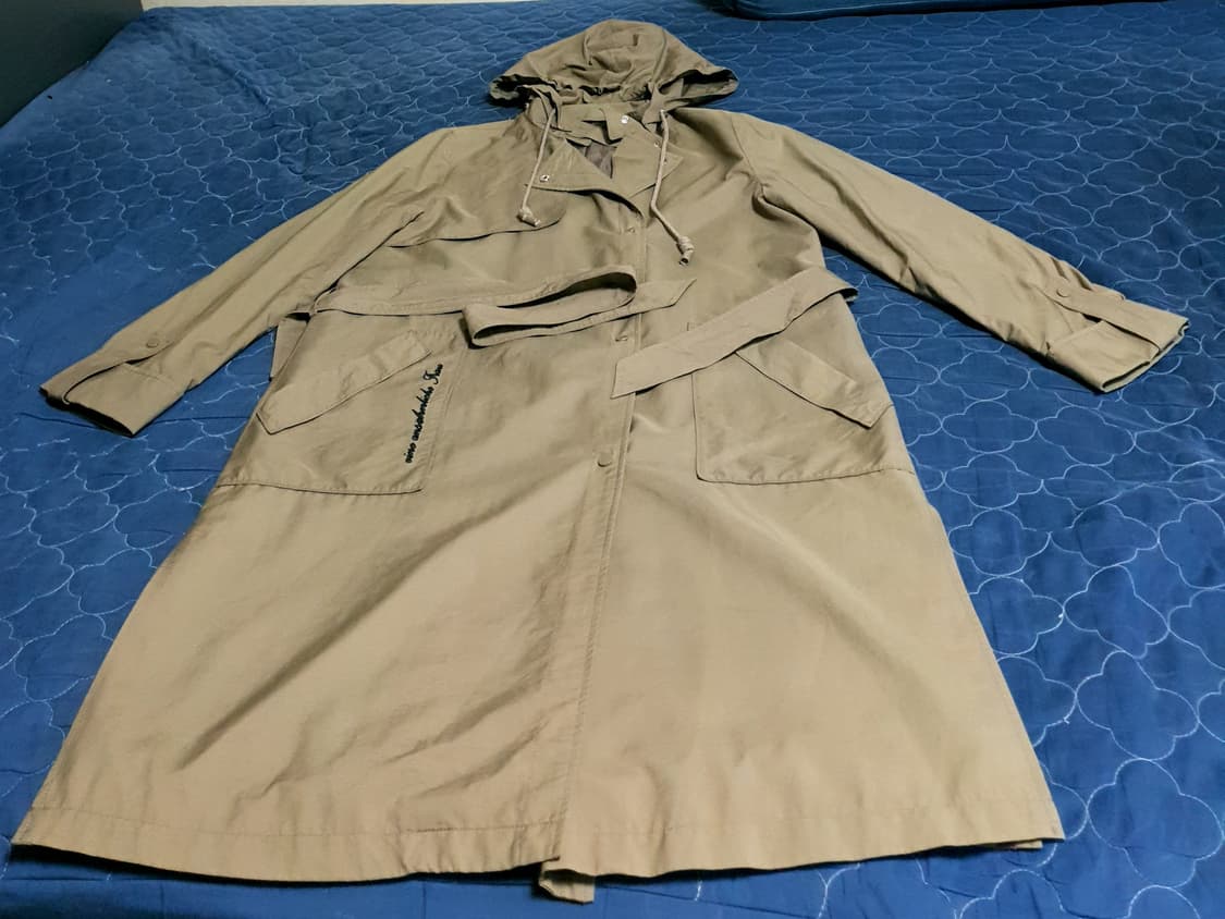 SI 벨티드 후디 야상자켓 카키 (M) 상품이미지1