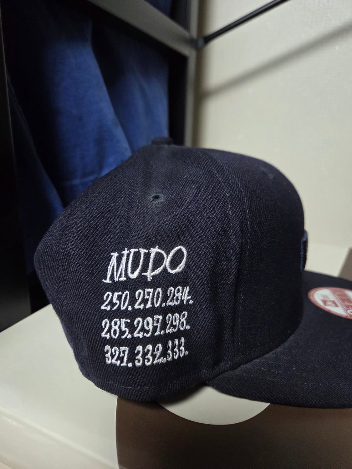 [ML] 뉴에라 무한도전 무한상사 한정판 스냅백 네이비 M-L 상품이미지4