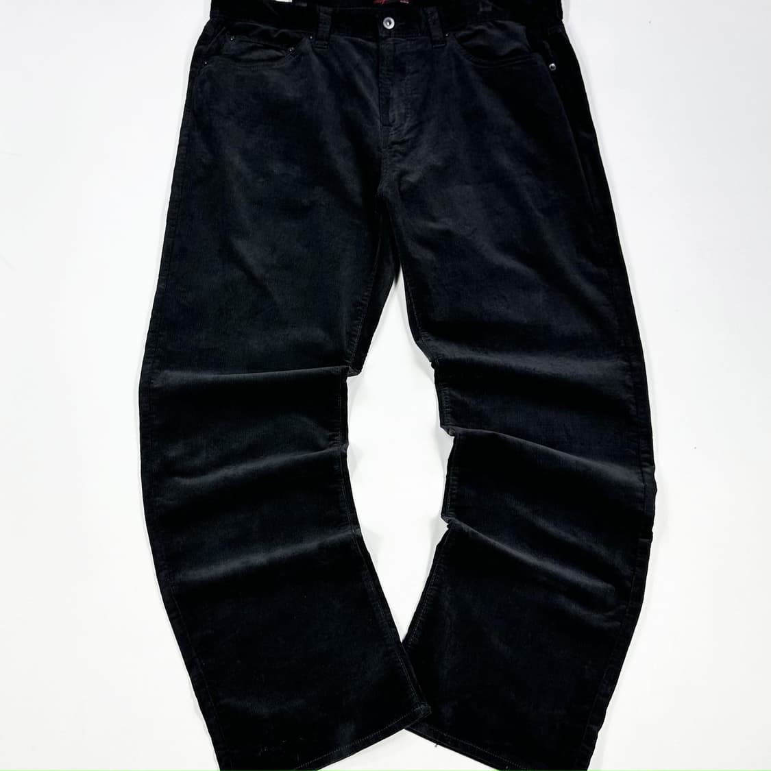 VTG 빈티지 블랙 코듀로이 스트레이트 팬츠 (38인치) 상품이미지3