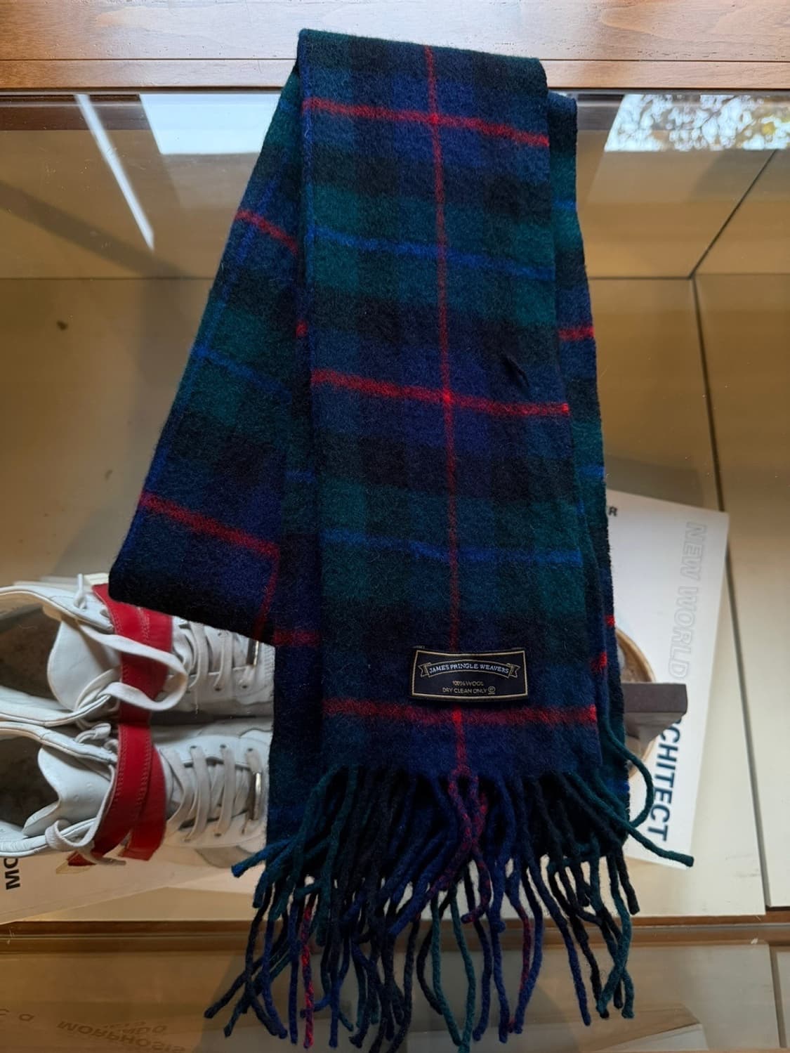 프링글 위버 스코티쉬 램스울 머플러 상품이미지4