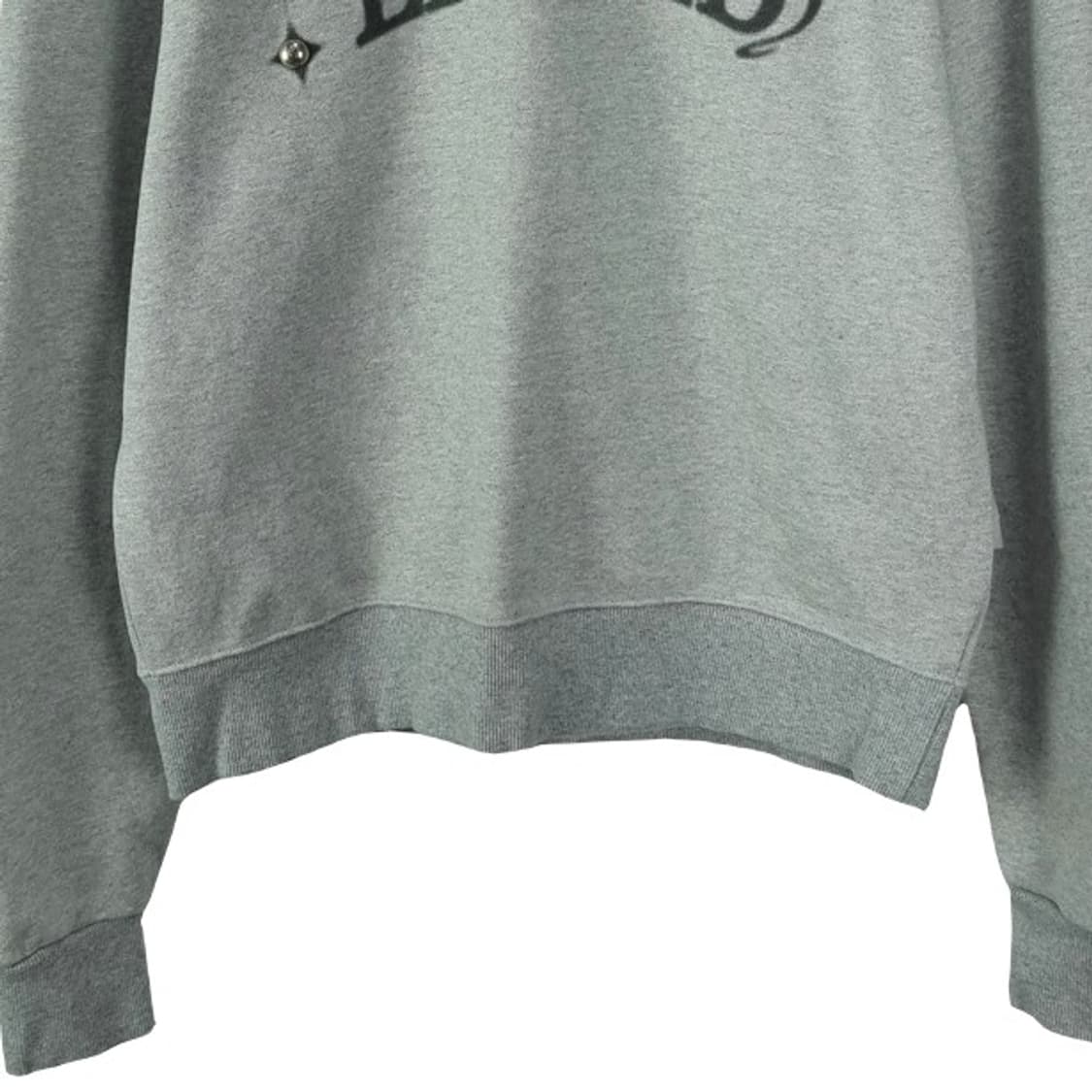 [본투윈] 그래픽 프린팅 오버핏 맨투맨 그레이 M19207 상품이미지5