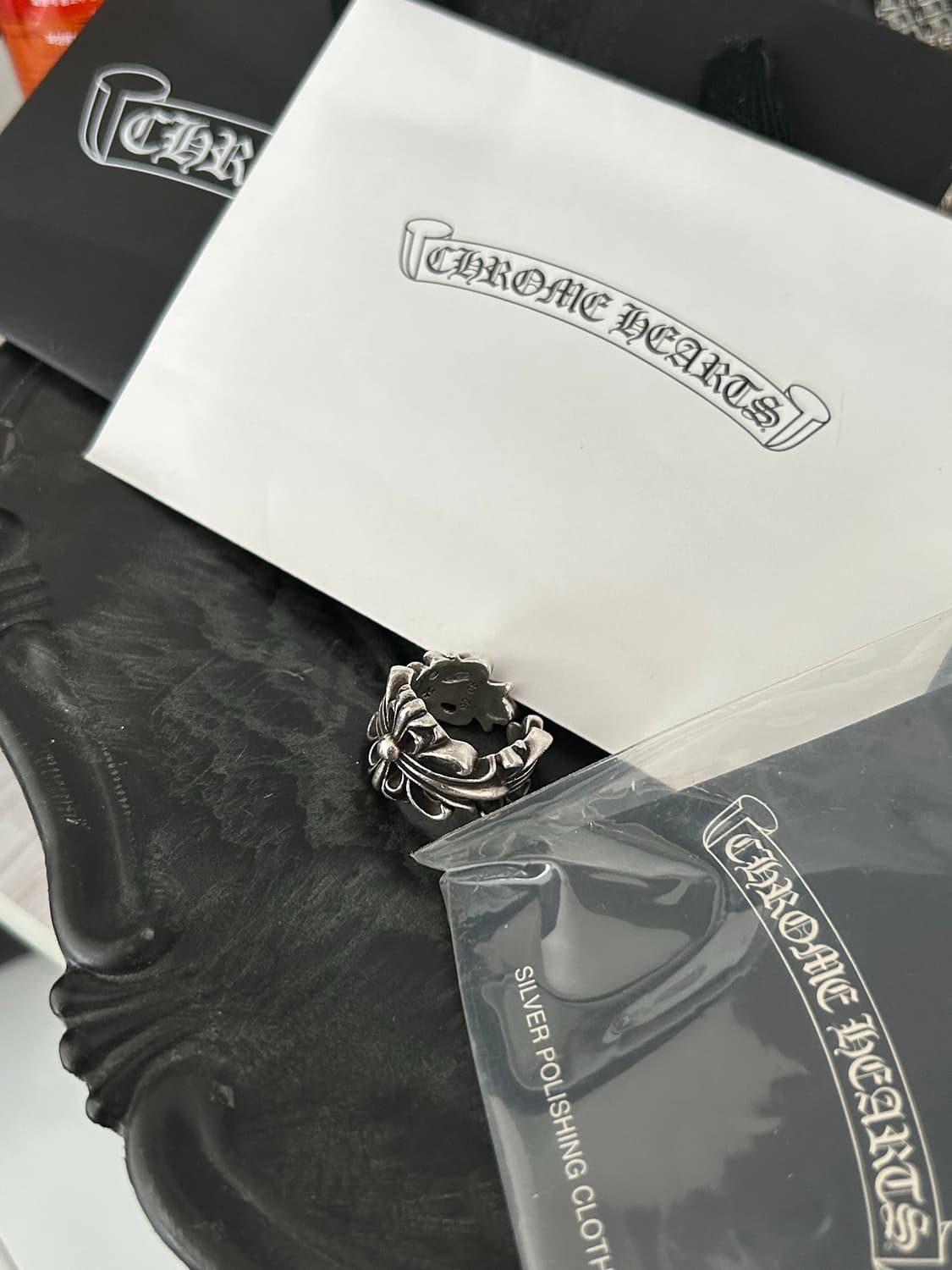 크롬하츠 더블플로랄링 상품이미지1