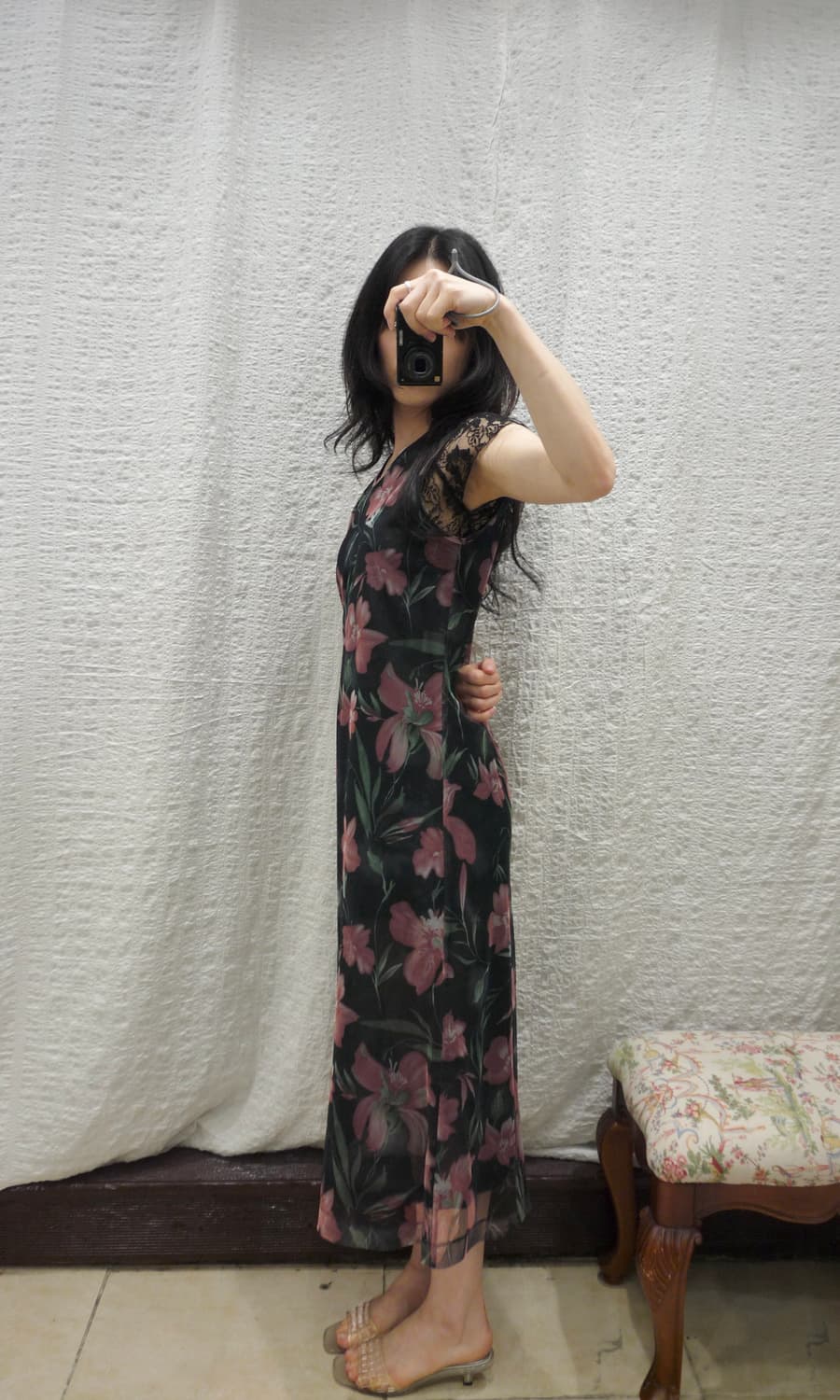 flower sheer long ops 상품이미지3