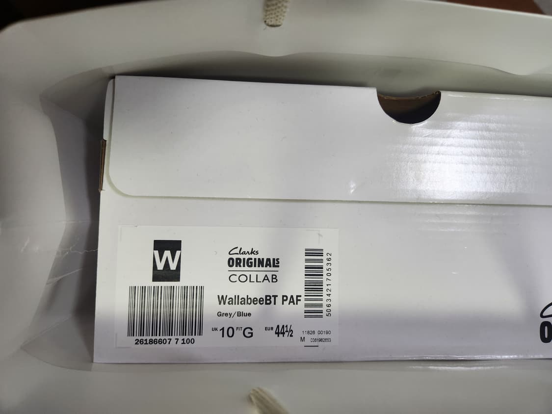 파프 x 클락스 왈라비 그레이 285 상품이미지1