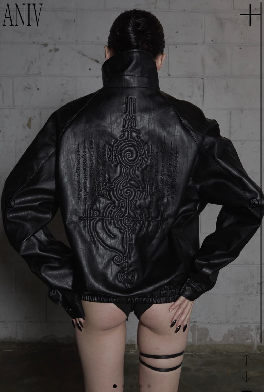 aniv leather jacket 상품이미지1