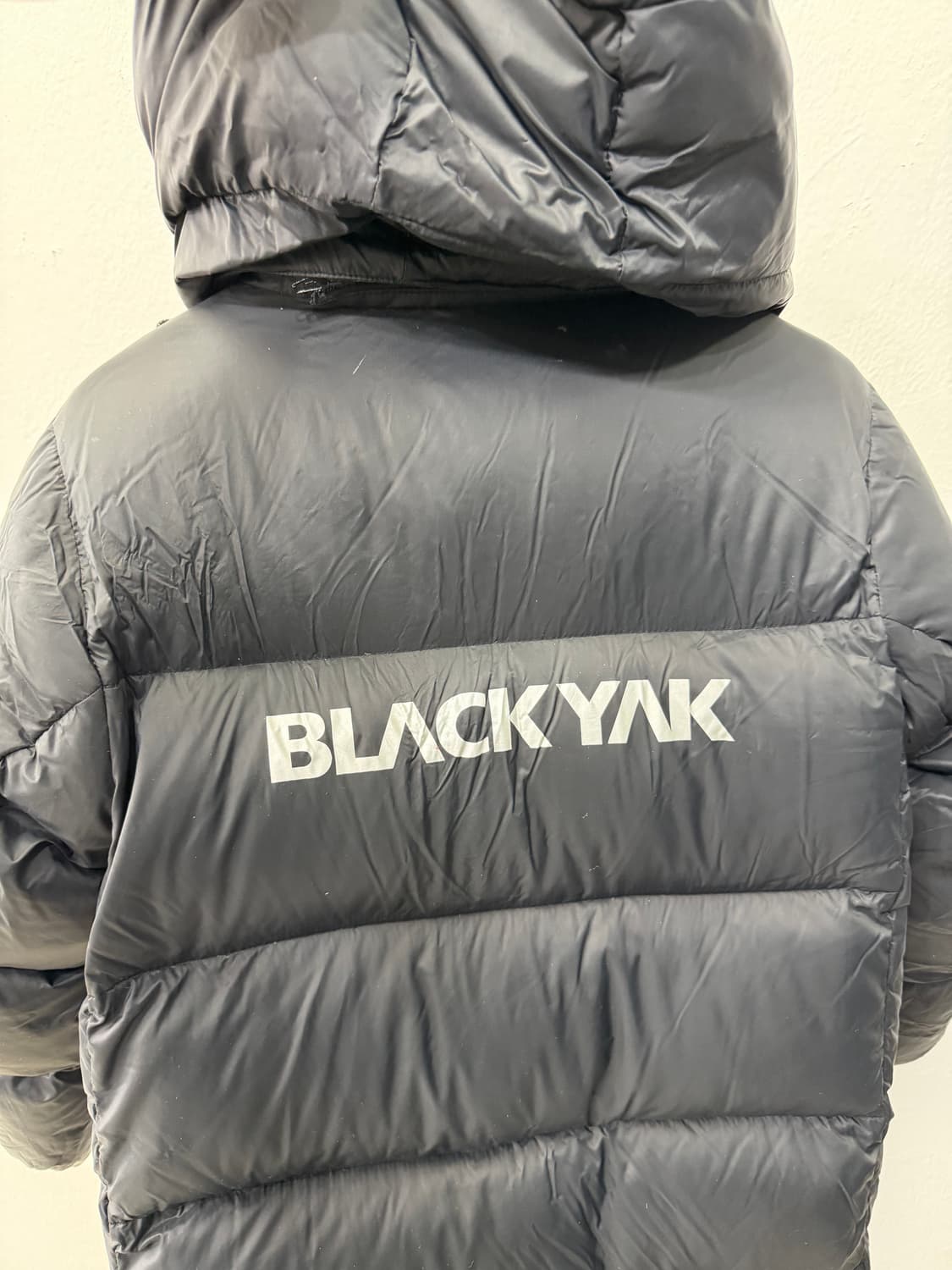 정품) 블랙야크 키즈 롱패딩 145 상품이미지6