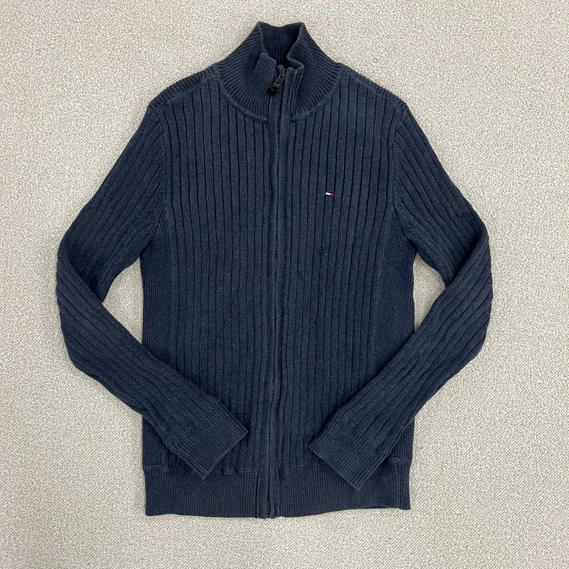 M 타미힐피거 니트 집업 가디건 0220M 상품이미지1