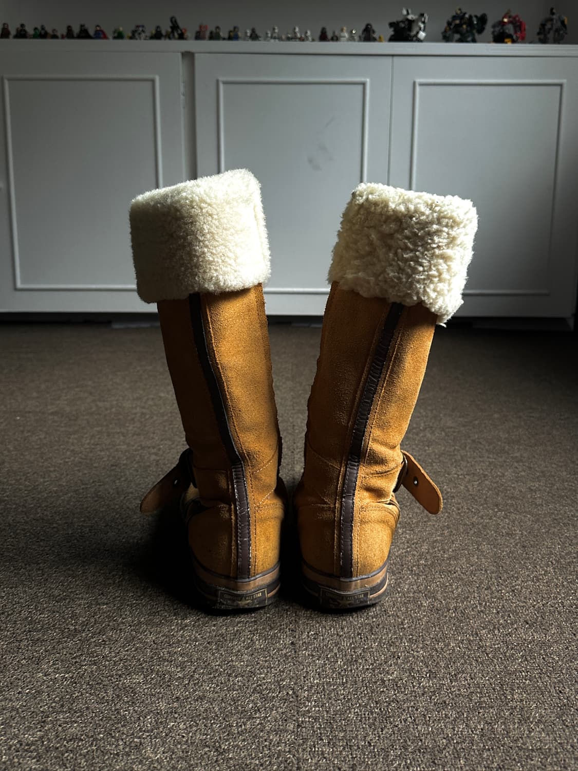 Converse 울트라 하이 스웨이드 스니커즈 상품이미지6