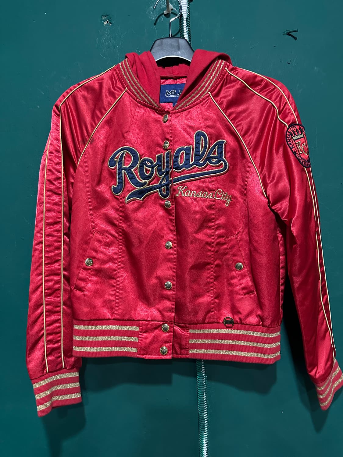 MLB 크롭 바람막이 90 상품이미지1