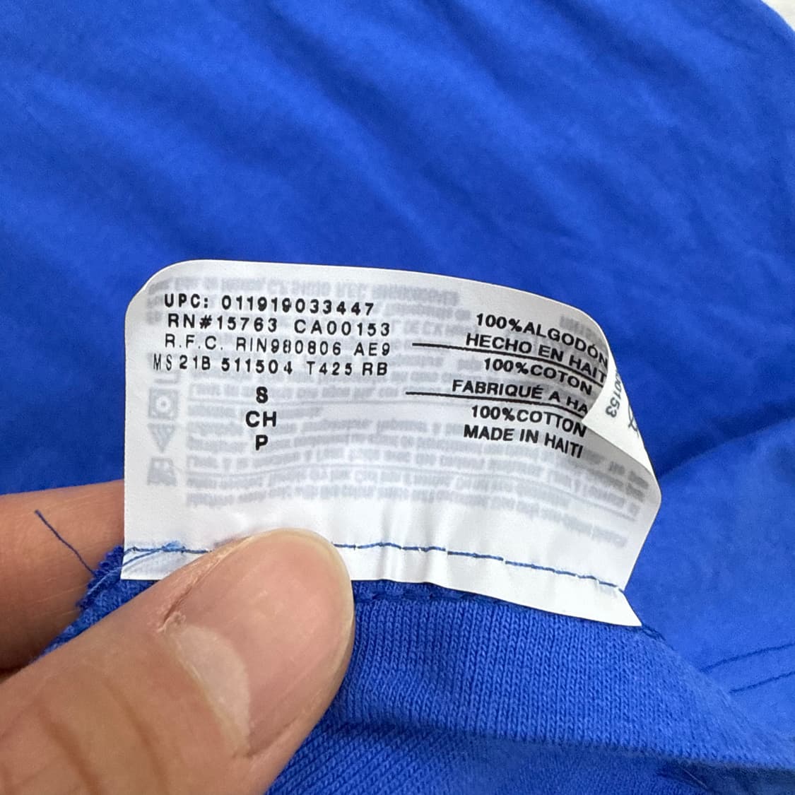 S 챔피온 베이직 반팔 티셔츠 0327T 상품이미지4