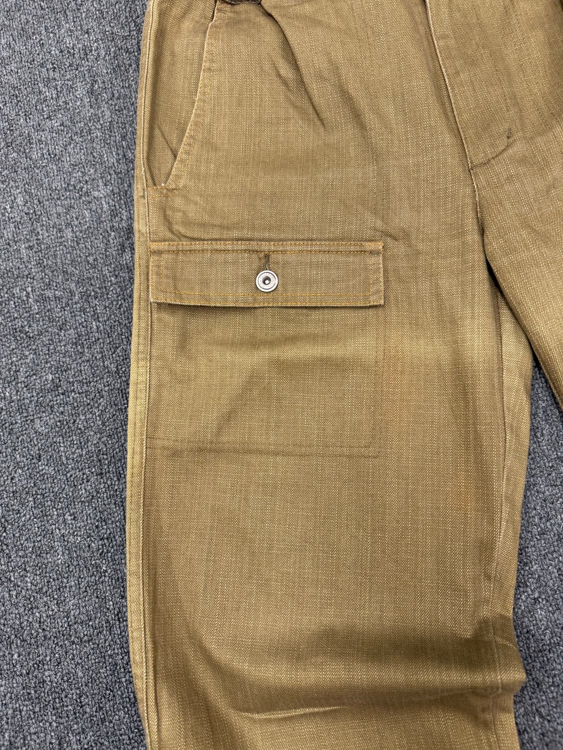 M)콜롬비아 빈티지 포켓 포인트 허리밴딩 코튼 팬츠 상품이미지6