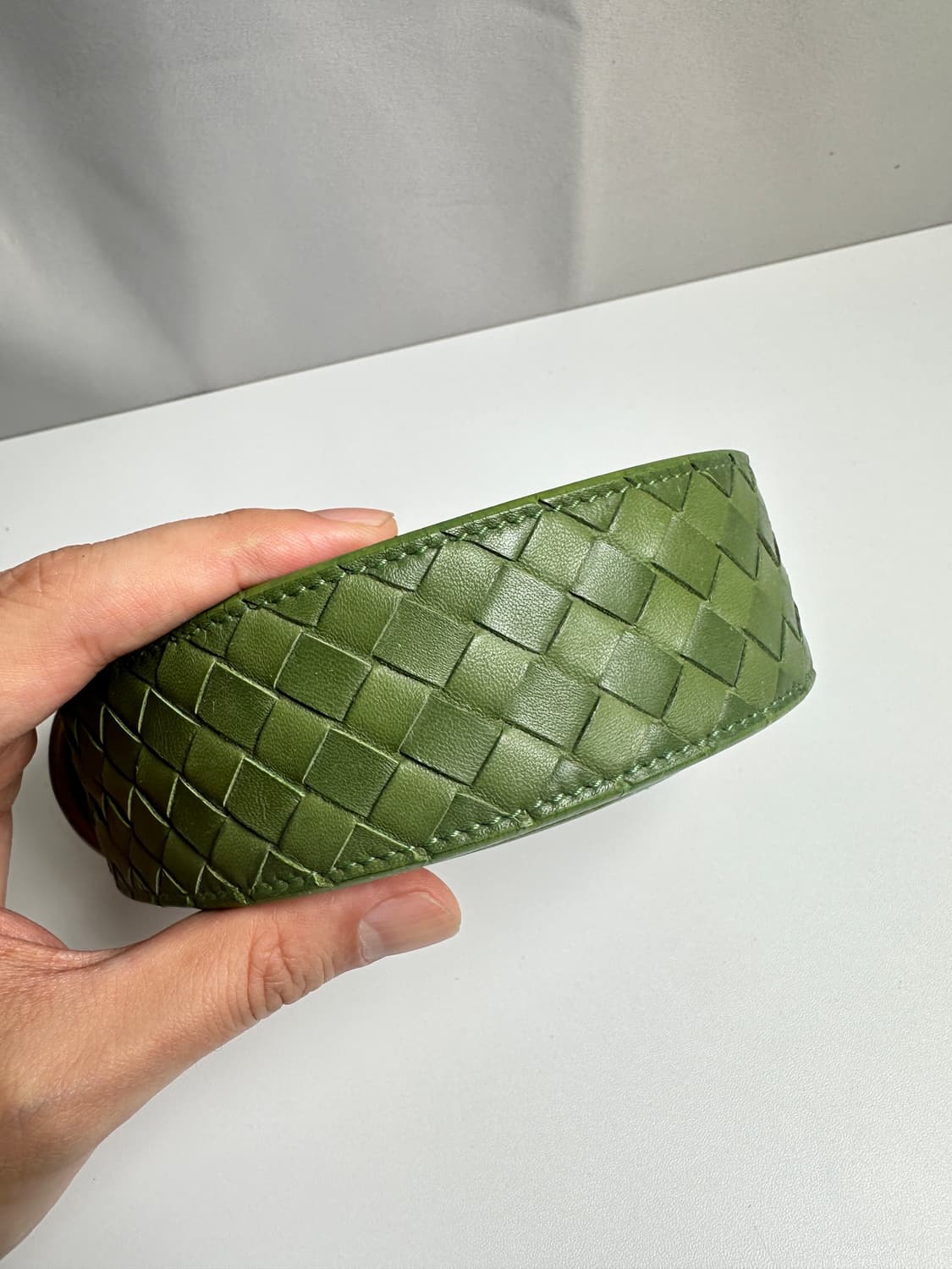 보테가베네타 인트레치아토 레더 벨트 상품이미지5