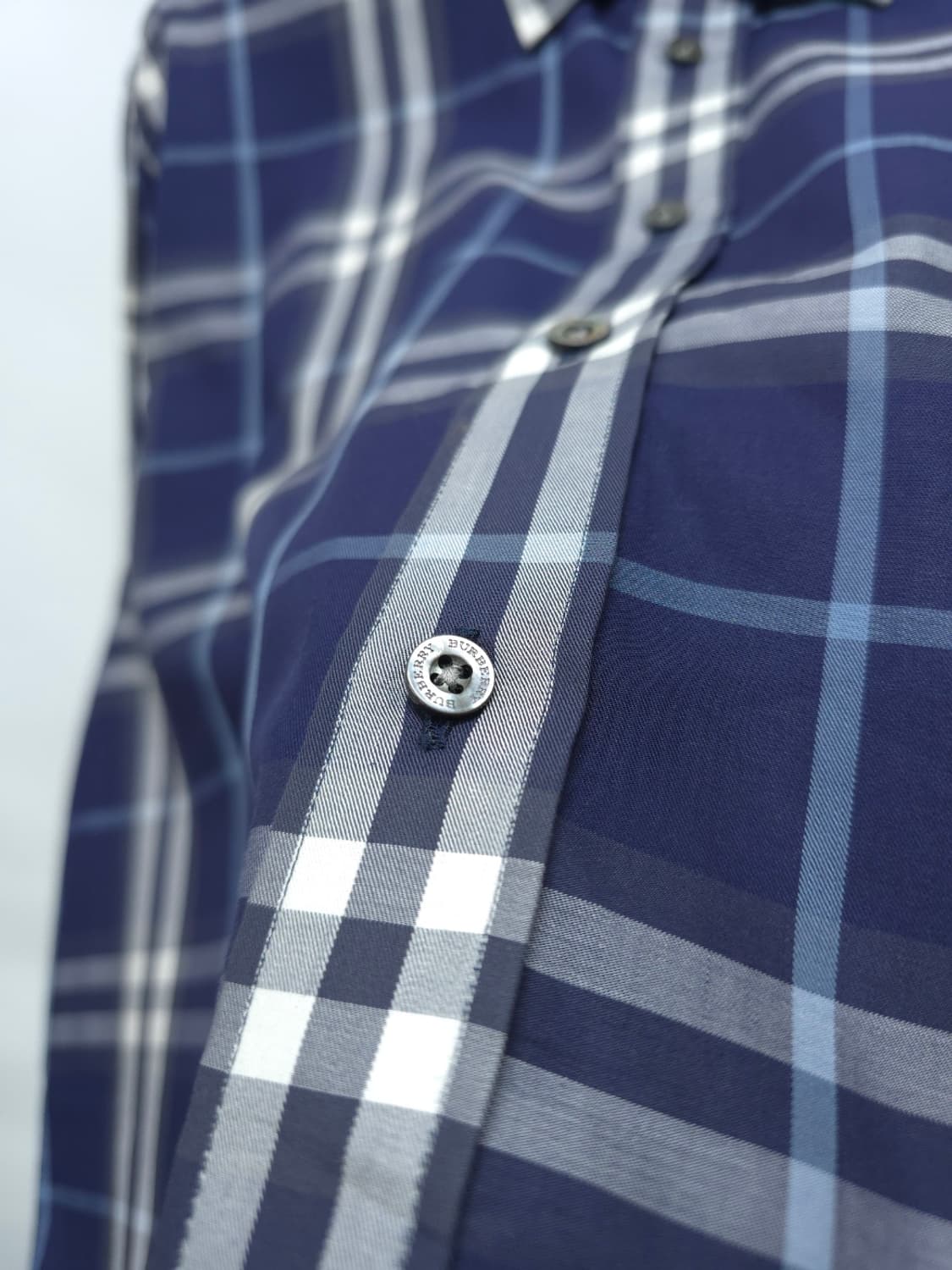 버버리 런던 남성 클래식 체크 셔츠 XL 상품이미지5