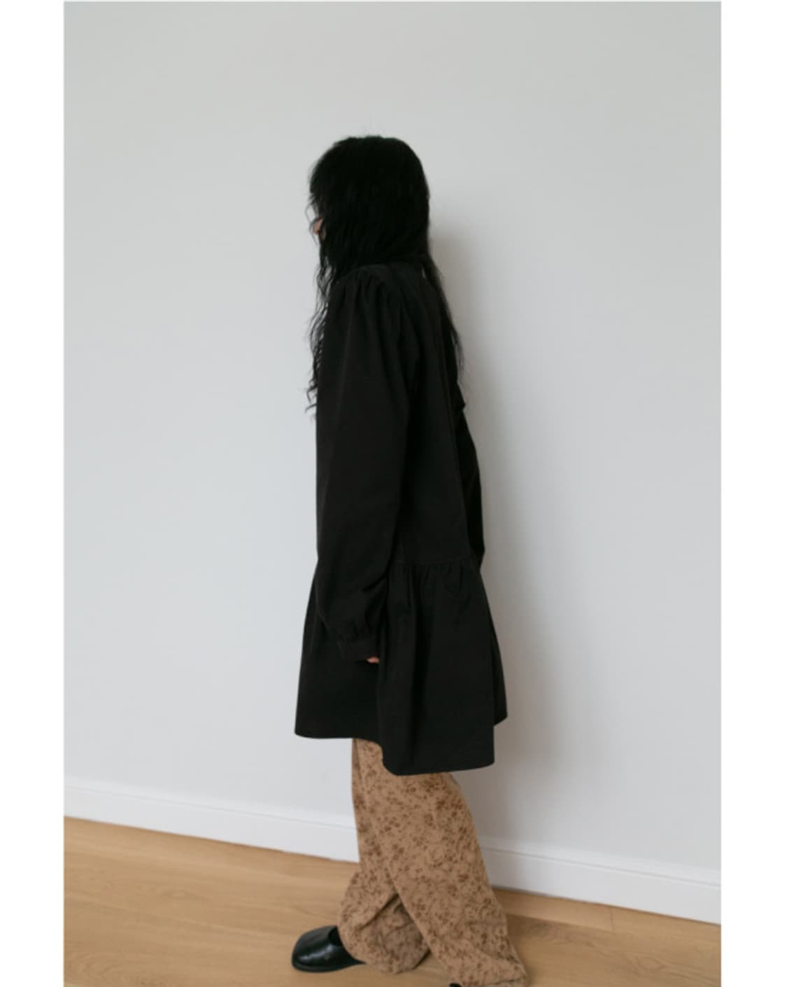 (당일발송) 오무수히 레이어드 미디 원피스 판매합니다. 상품이미지2