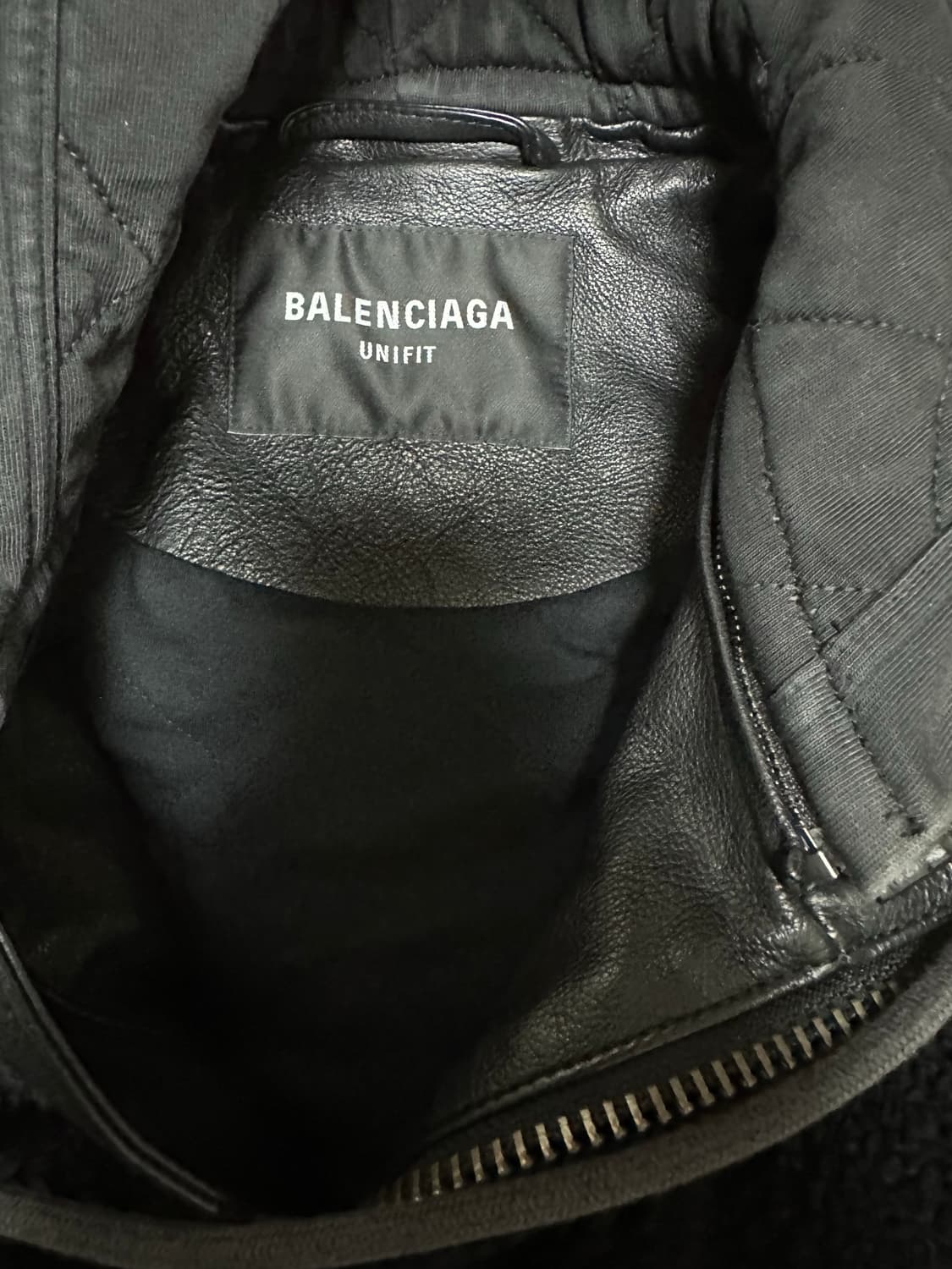 발렌시아가 college 1917 레더 자켓 S 상품이미지5