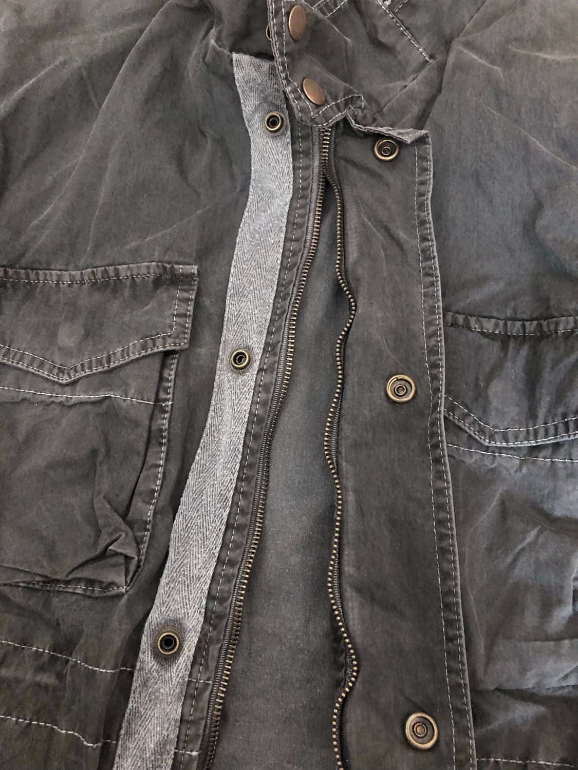 레어 M65 빈티지 워싱 필드자켓 48 상품이미지6